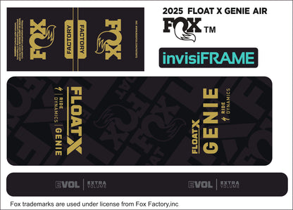 Fox Float X Genie Factory 2025 Decals