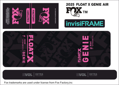 Fox Float X Genie Factory 2025 Decals