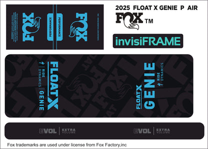 Fox Float X Genie Performance 2025 Decals