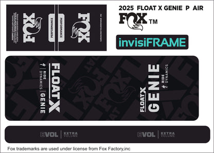 Fox Float X Genie Performance 2025 Decals