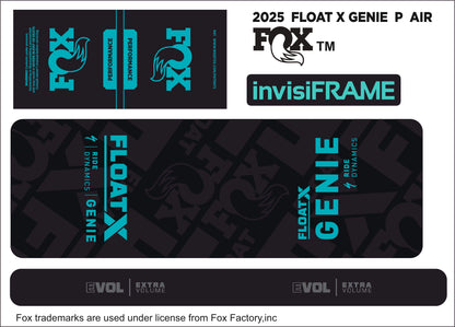 Fox Float X Genie Performance 2025 Decals