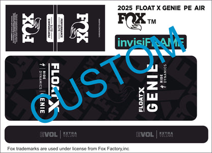Fox Float X Genie Performance Elite 2025 Decals