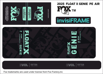 Fox Float X Genie Performance Elite 2025 Decals
