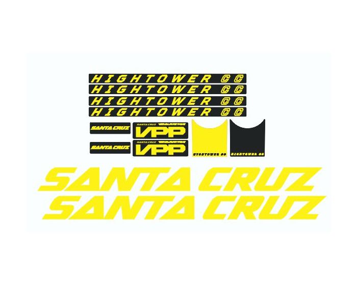 Santa Cruz Hightower CC 2018 Decals