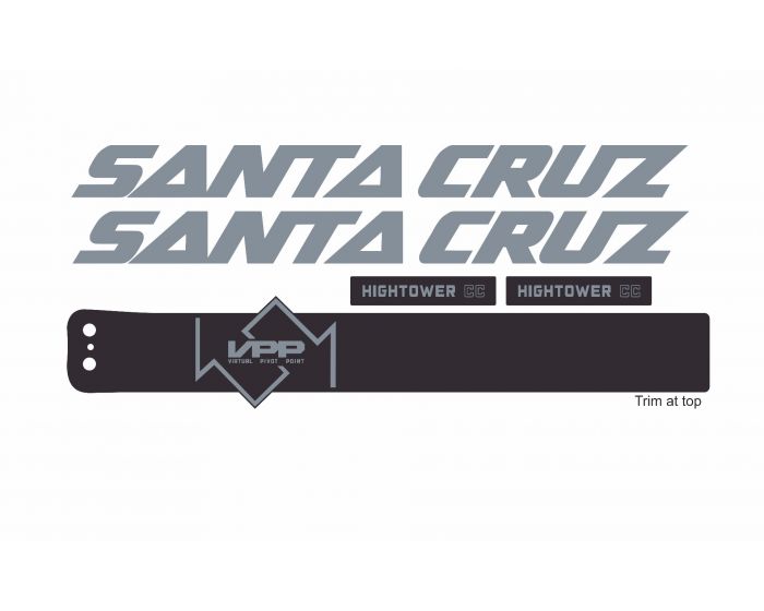 Santa Cruz Hightower CC 2020 Decals