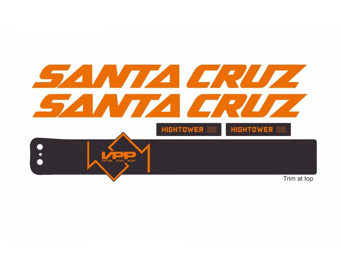 Santa Cruz Hightower CC 2020 Decals