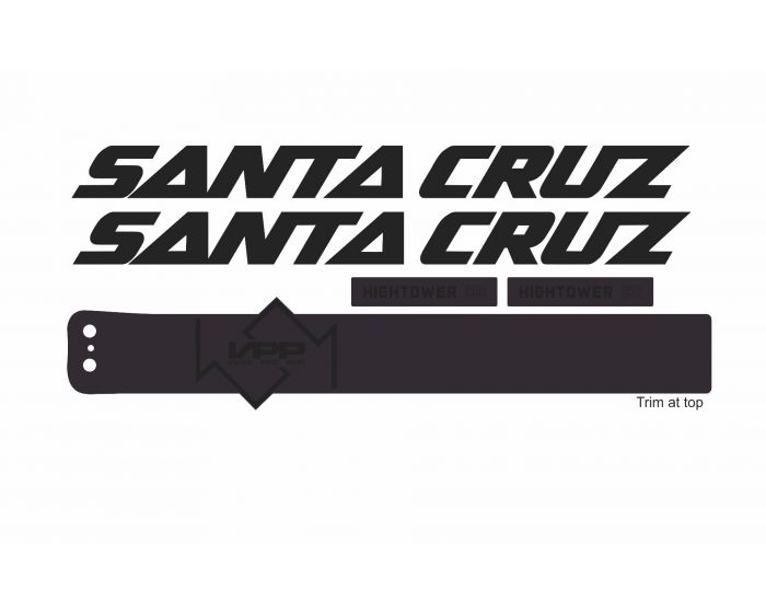 Santa Cruz Hightower CC 2020 Decals