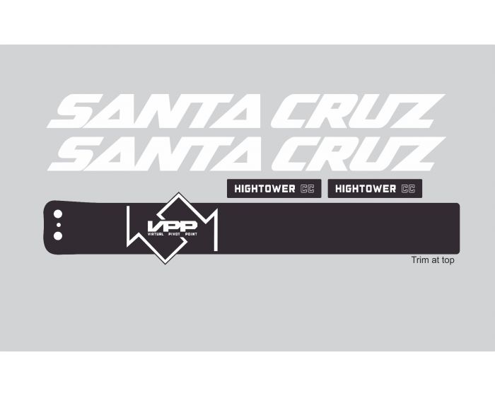 Santa Cruz Hightower CC 2020 Decals