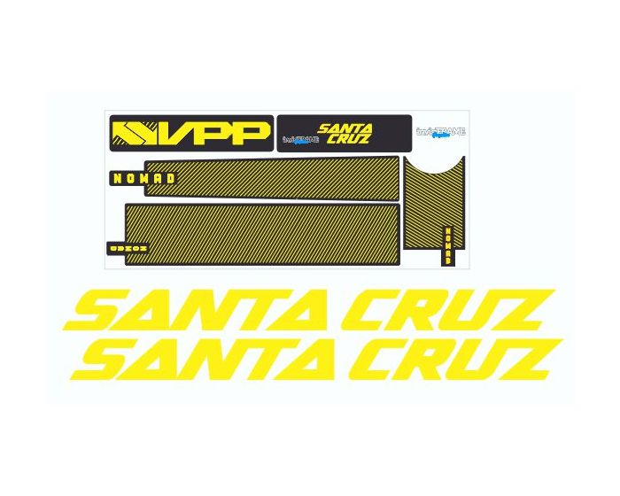 Santa Cruz Nomad V4 2019 Decals