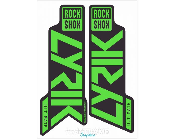 Rock Shox LYRIK ULTIMATE Decals 2020