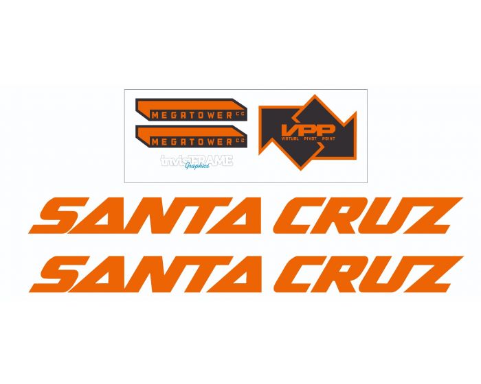 Santa Cruz Megatower CC 2022 Decals