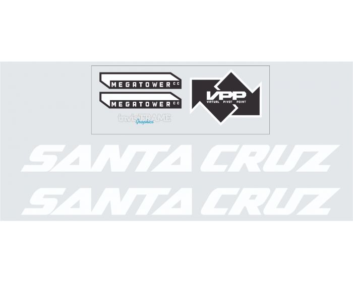 Santa Cruz Megatower CC 2022 Decals