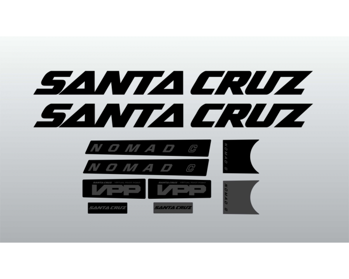 Santa Cruz Nomad C 2018 Decals