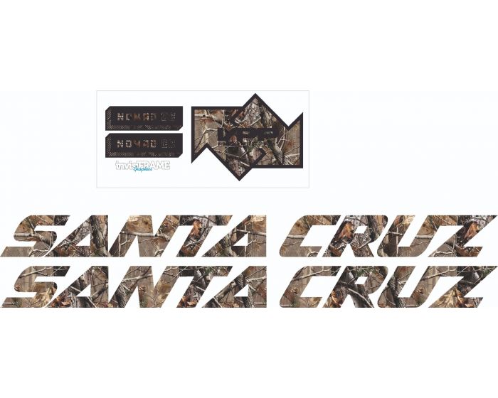 Santa Cruz Nomad V5 2021 CC Decals