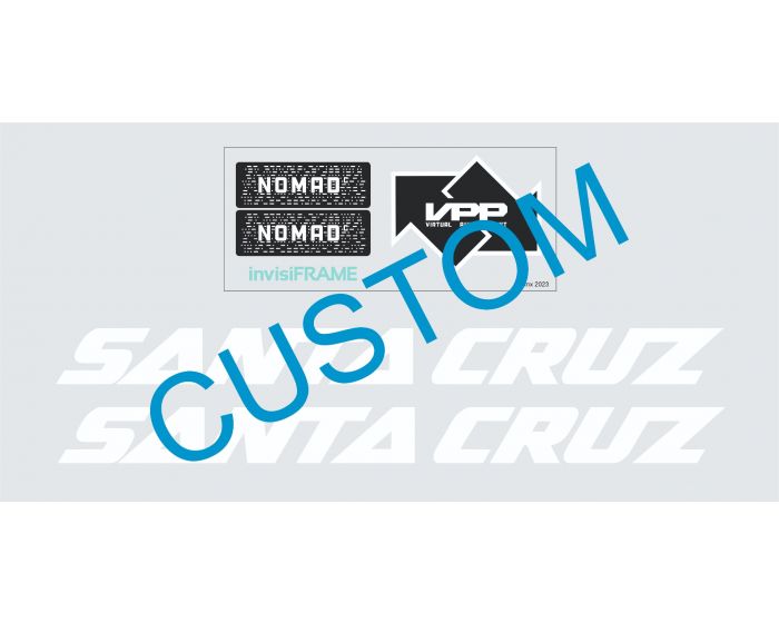 Santa Cruz Nomad C V6 MX 2023 Decals