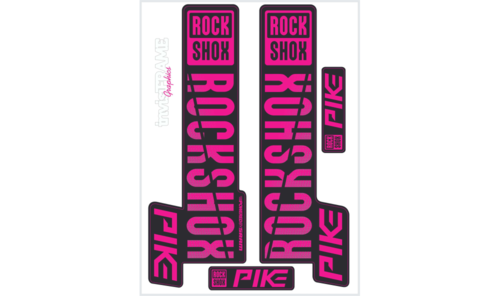 Rock Shox PIKE 2018 Decals