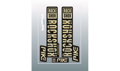 Rock Shox PIKE 2018 Decals