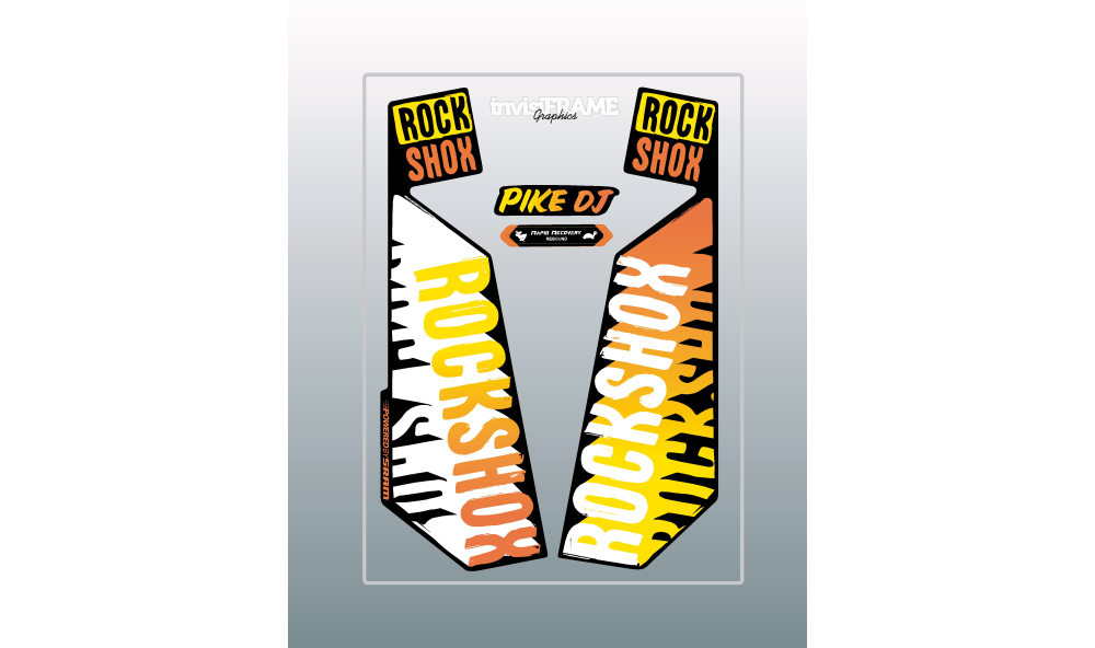 Rock Shox PIKE DJ 2017 Decals