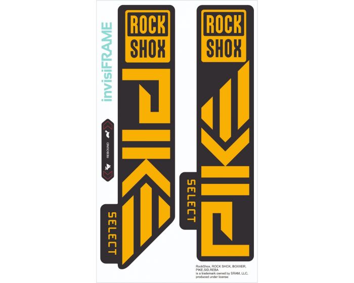 Rock Shox PIKE SELECT 2023 Decals