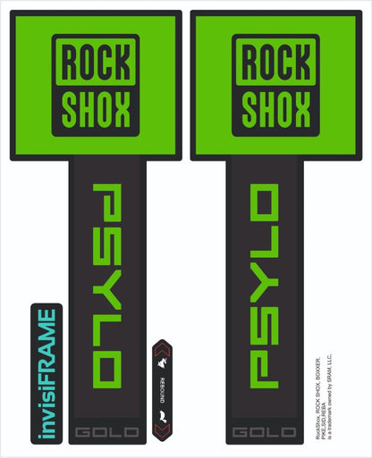 Rock Shox Psylo Gold, Black 2025 Decals