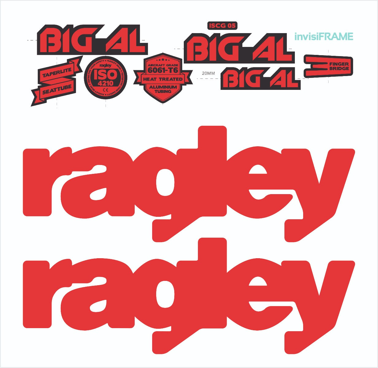 Ragley Big Al 2019-2021 Decals