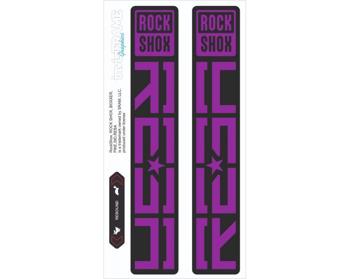 Rock Shox REBA 2021 Decals