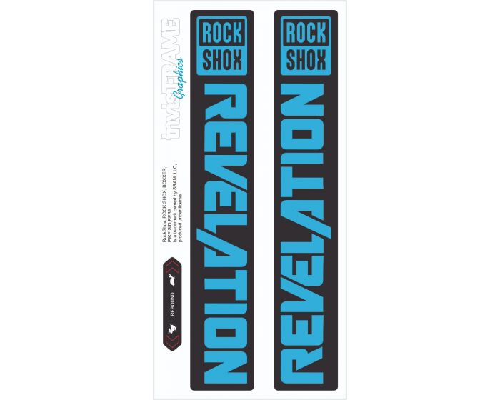 Rock Shox REVELATION 2021 Decals