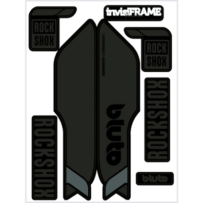 Rock Shox BLUTO Decals