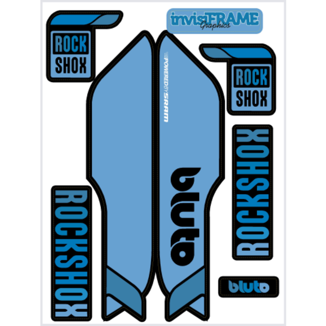 Rock Shox BLUTO Decals