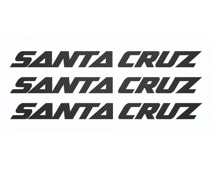 Santa Cruz Downtube 2016 to 2022 Decals