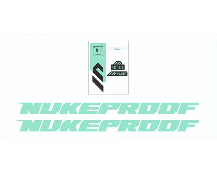 Nukeproof Scout Al 2022 Decals