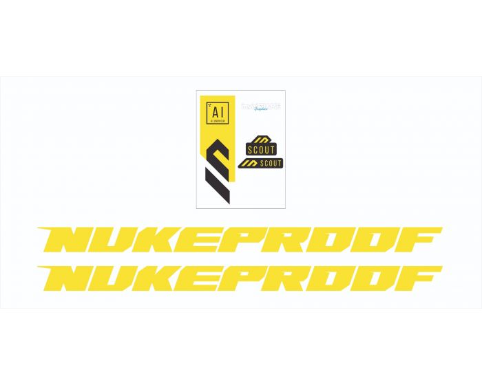 Nukeproof Scout Al 2022 Decals