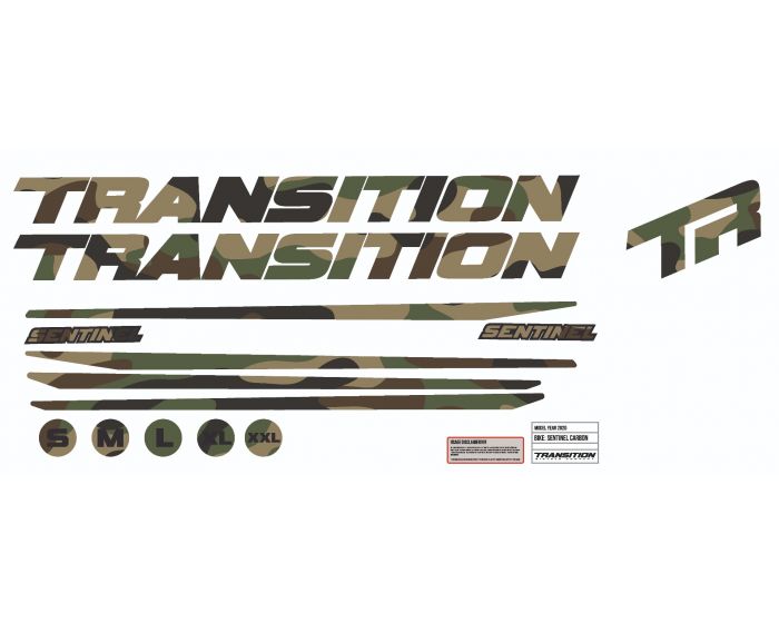 Transition Sentinel Carbon 2020 Decals