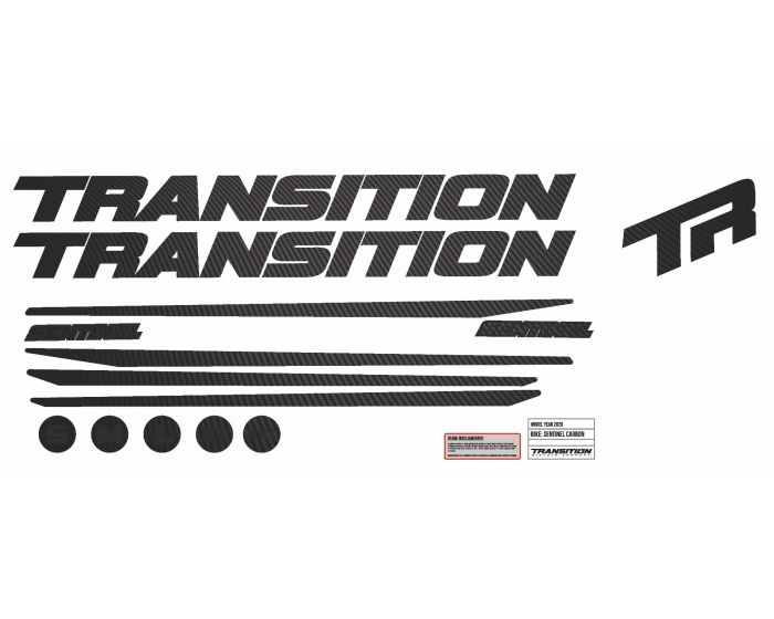 Transition Sentinel Carbon 2020 Decals