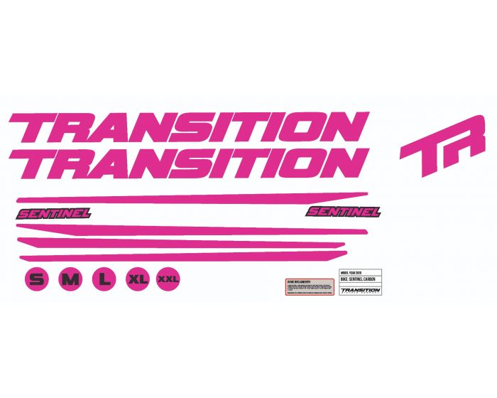 Transition Sentinel Carbon 2020 Decals