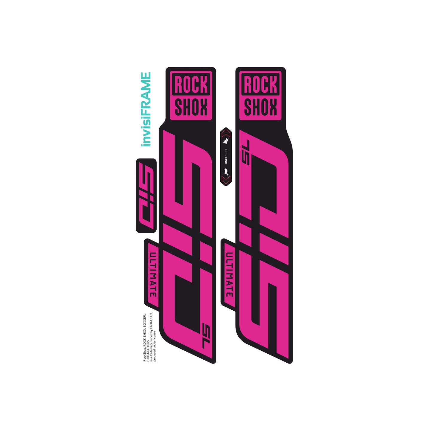 Rock Shox SID SL Ultimate 2025 Decals