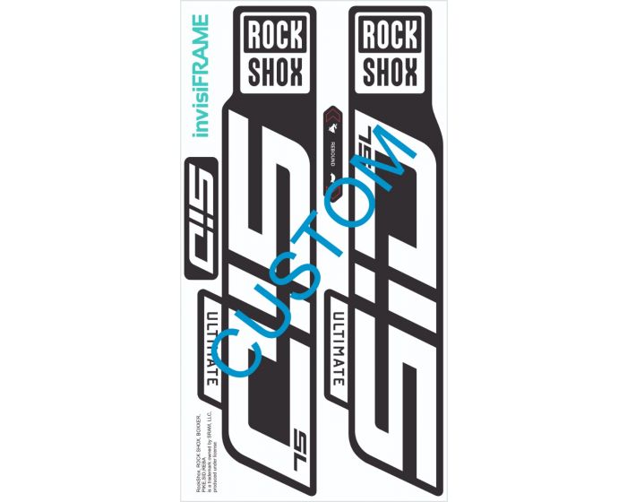 Rock Shox SID SL Ultimate 2025 Decals