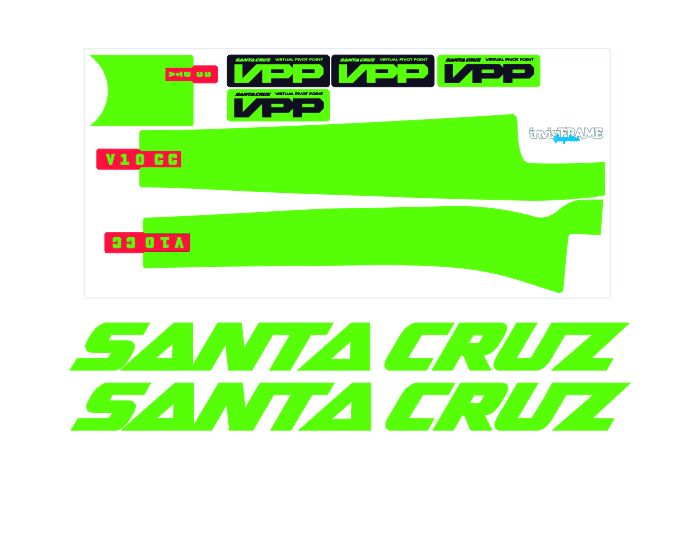 Santa Cruz V10 CC 29er 2019 Decals