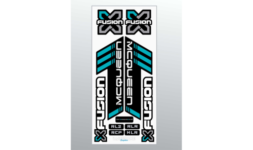 X-Fusion McQueen Fork Decals 2017/18/19