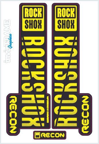 Rock Shox Recon 2018 Decals