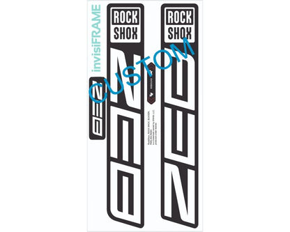 Rock Shox ZEB R 2023 Decals