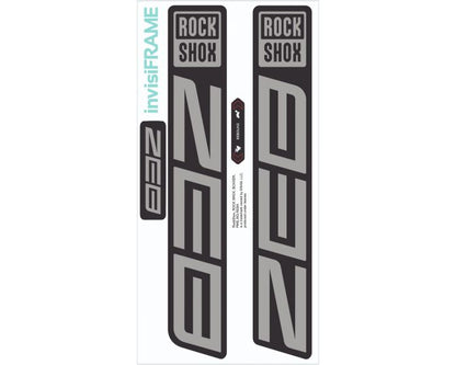 Rock Shox ZEB R 2023 Decals