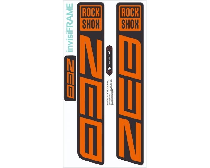 Rock Shox ZEB Select 2023 Decals