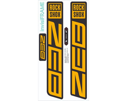Rock Shox ZEB R 2023 Decals