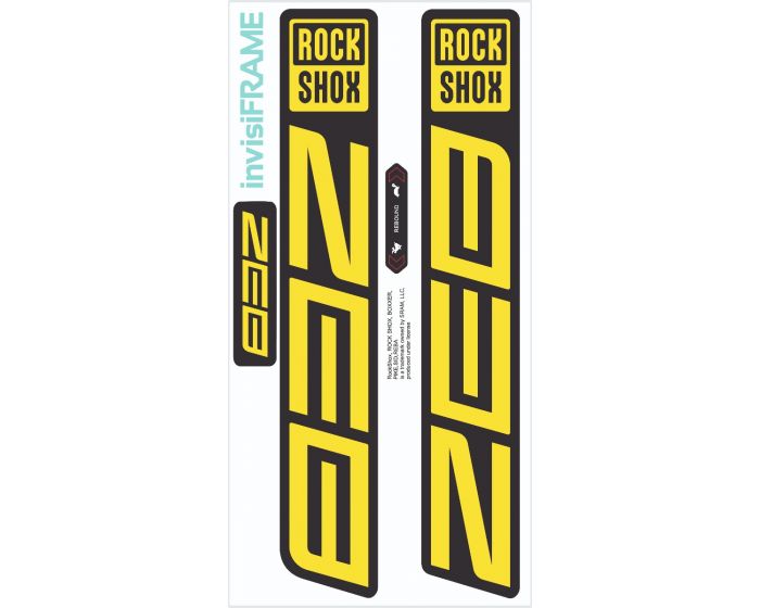 Rock Shox ZEB 2023 decals