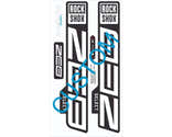 Autocollants Personnalisés Pour Fourche RockShox Zeb Select+ 2021 – Résistants Aux Intempéries, Adhésif 3M, Pour Customiser Ton VTT ! - 2