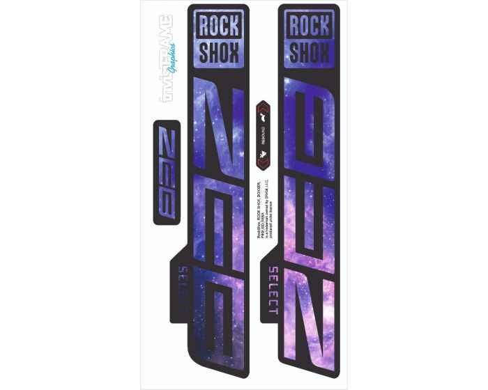 Rock Shox ZEB Select 2021 Decals