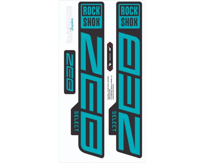 Rock Shox ZEB Select 2021 Decals