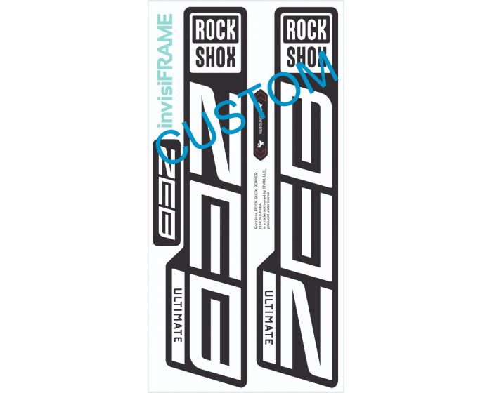 Rock Shox ZEB Ultimate 2023 Decals