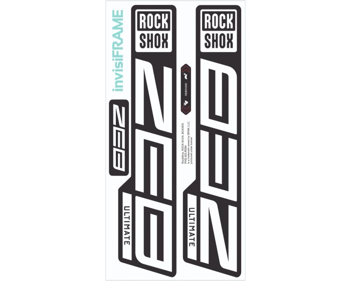 Rock Shox ZEB Ultimate 2023 Decals